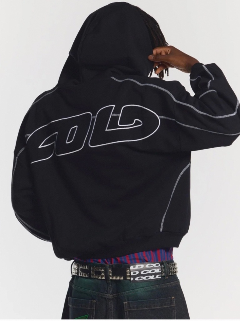 Cold Culture Roller Hoodie - Streetwear Sweatshirt - in Black